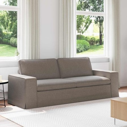Soffa 180cm Taupe Metall