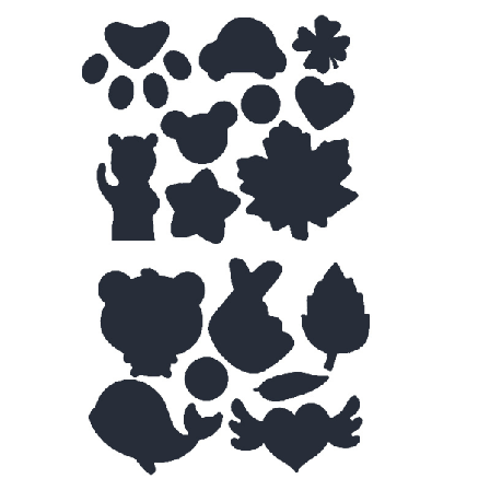 Selvklæbende vandtætte reparationslapper til tøjreparation