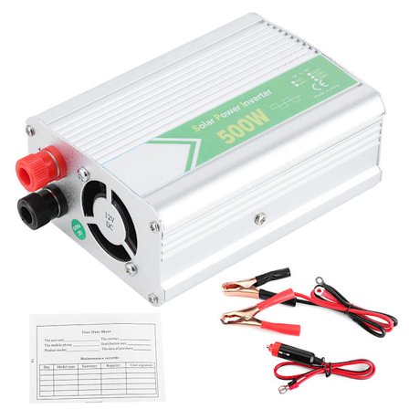 DC12V til AC220V 500W Smart Strømkonverter LED Multibeskyttelse Sikkerhed Bil Inverter