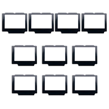 Udskiftningsbeskyttende skærmlinsebetræk Cover til Gameboy Game Boy GBA SP Systems skærmlinsebeskytter