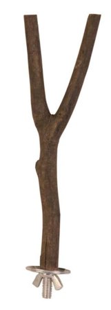 Naturlig Sittepinne Y-form til Fugl - 20cm