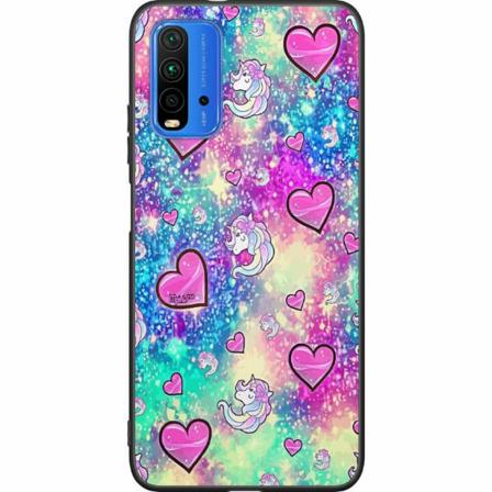 Xiaomi Redmi 9t Svart Skal Unicorn Enhörning