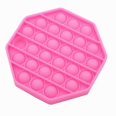 Fidget Toy Åttakantig, Rosa