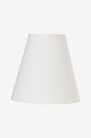 PR Home - Skærm med topring E14 Franza 15 cm - Hvid - Lampeskærme - Fra Homeroom