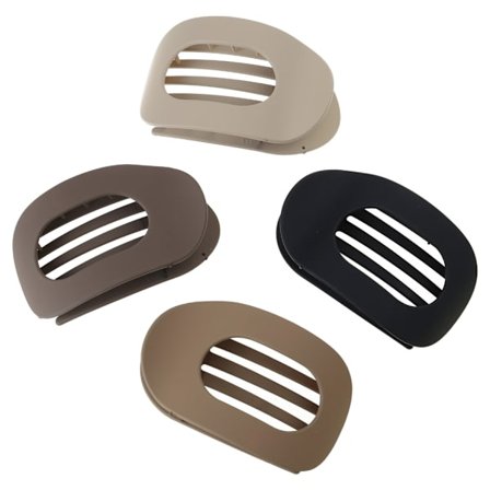 Delikat Bred Hårklype Stor Bred Brun Unike Barrettes Ornamenter