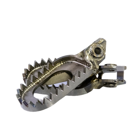 Estriberas RFX Factory Titanio - KTM 500 EXC-F 2024-2026