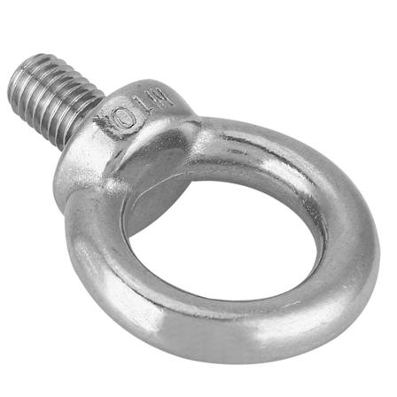 5 stk Løfteøye Bolter i Rustfritt Stål SS304 Løfteskrue Festesystem for Kabel Tau (M10)