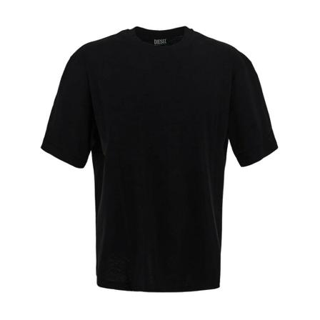Diesel, T-Shirts Zwart, Heren, Maat:L