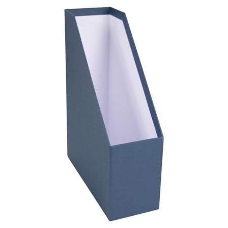 BIGSO BOX Tidskriftssamlare kartong blå - Lyreco - Kontorsmaterial - Till skrivbordet - Tidskriftssamlare