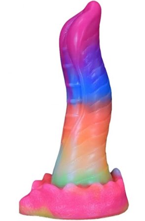 Lizard Glow-in-The-Dark Dildo 22 cm - Woome.pl