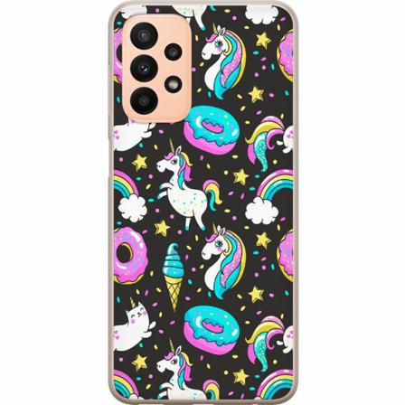 Samsung Galaxy A23 5g Genomskinligt Skal Unicorn