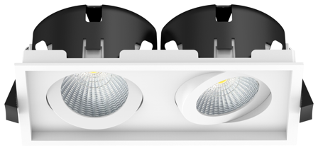 Westal WLD Reko II Downlight 14 W, 1560 lm, vit 2700 K, Belysning