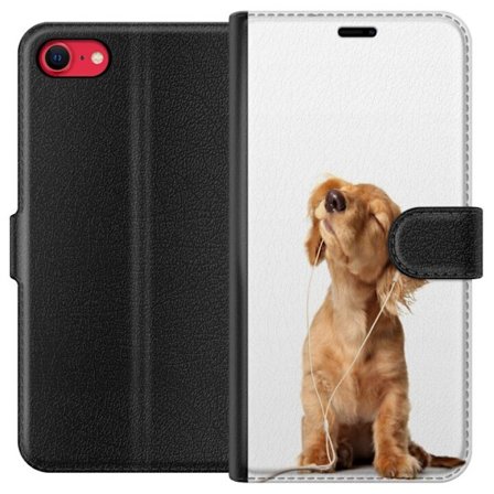 Kompatibel Tegnebogsetui til Apple Apple iPhone 7 Hund