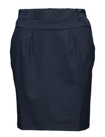 Jillian Skirt Polvipituinen Hame Sininen Kaffe