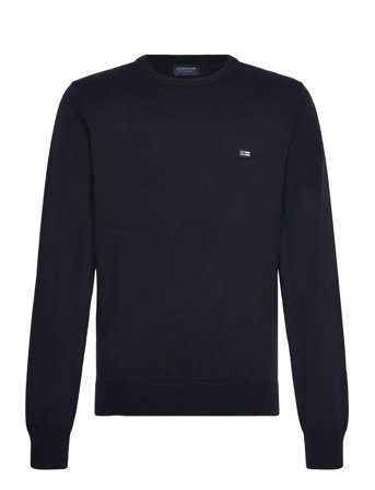 Lexington Clothing Brayden Cotton Crew Sweater - Navy - 170
