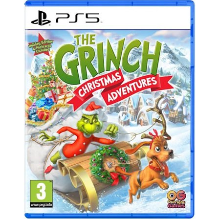 Videospel Äventyr - The Grinch Christmas Adventures - PS5 - Spelbart på Franska - Standardutgåvan - Blu-Ray