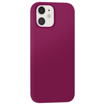Fodral för iPhone 12 / 12 Pro Color Skin i TPU med mjukt inre Moxie mörklila
