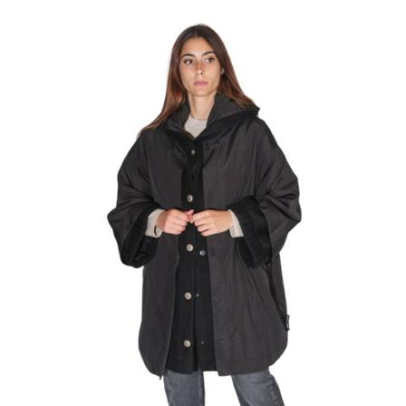 OOF Wear Coats Sort, Dame Poncho