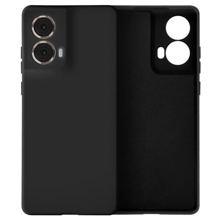 Coque - AVIZAR - Motorola Moto G85 - Semi-rigid - Soft-touch - Anti-fingeraftryk Sort