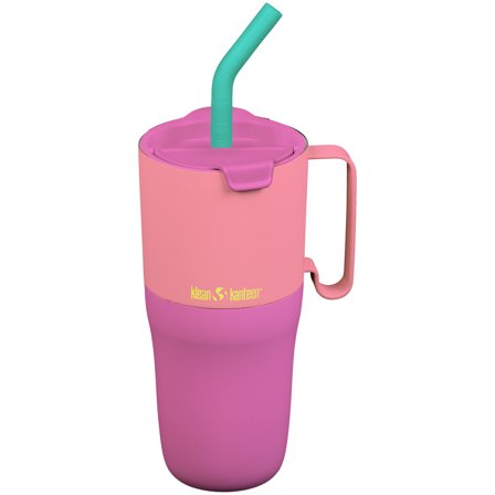 Klean kanteen Rise Tumbler med flip-lock och sugrör 770 ml, Pink Lemonade Kaleidoscope | Dukning & Servering > Muggar & Koppar > Termokopp | Bagaren 