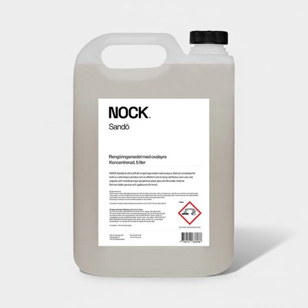 Oxalic acid cleaner NOCK Sandö, concentrated, 5 litres