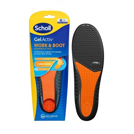 Scholl GelActiv Work & Boot såler S (35,5-40,5) 1 par