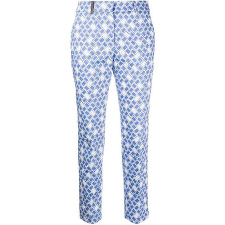 Peserico, Chinos Blauw, Dames, Maat:M