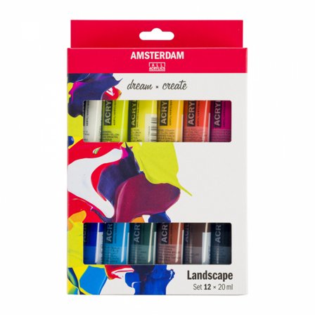 Amsterdam Acrylic Landscape Set 12 x 20 ml