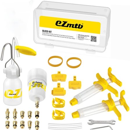 Hydraulisk skivebrems, bremseluftesett for hydraulisk blødning sykkel, sykkelbremseluftesett