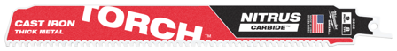 Milwaukee TCT TORCH NITRUS Tigersagblad 8T, 1 stk 230 mm, Maskintilbehør & forbruk