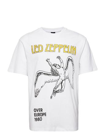 Onsledzeppelin Rlx Ss Tee White ONLY & SONS