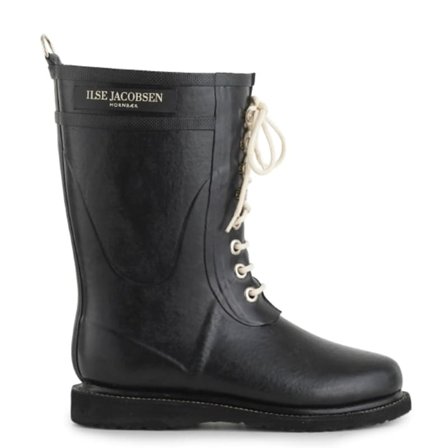 Ilse Jacobsen Women's 3/4 Rubberboot Women wellington boots Black 36