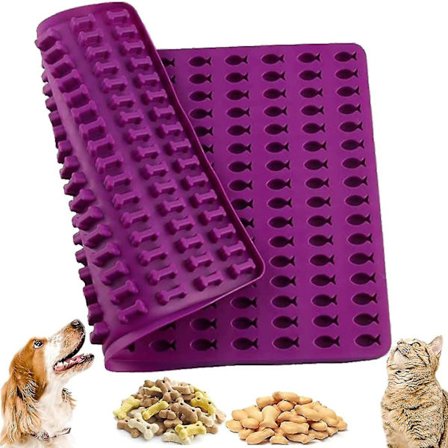 Hundebensform Silikon Sjokoladeform Non-stick Mini Bakeform For Kaker, Kjeks