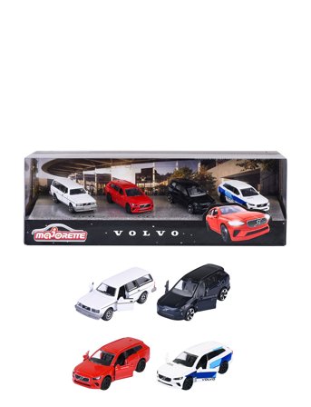 Majorette | Majorette Premium Cars Volvo 4 Pieces Giftpack | ONE SIZE