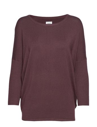 A2561, Milasz R-Neck Pullover Pullover Lilla Saint Tropez