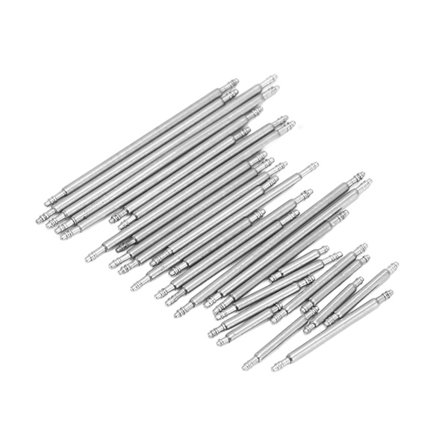Urremærke Pins i Rustfrit Stål Urrem Pins Robuste Fjederstang Pins Urreparation Pins 30 stk[C]