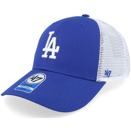 47 Brand - MLB Blå trucker Keps - Kids Los Angeles Dodgers Branson Mvp Royal Trucker @ Hatstore