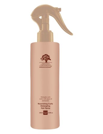 Arganmidas Nourishing Curls Detangling Hair Spray - Nude - 250 ML