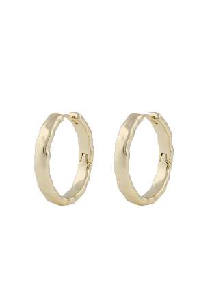 SNÖ of Sweden Domino Ring Ear 20mm Örhängen Dam Guld ONESIZE