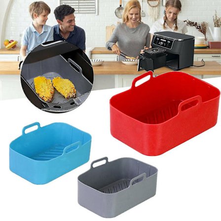 Air Fryer -kaksoisruukkusarja Foodi Dz201 Dz401 -silikonileivontavuoka