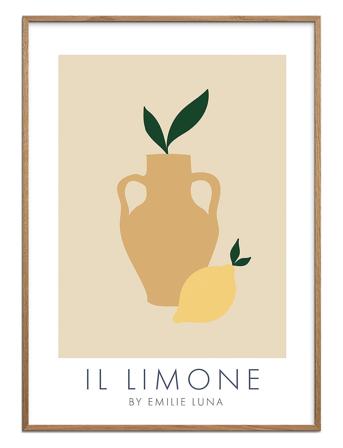 Emilie Luna - Il Lim 02 Patterned Poster & Frame