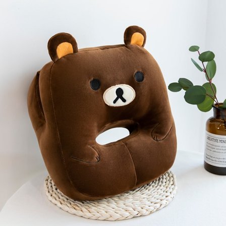 Pehmoinen pehmuste täytetty söpö helppo karhu torkku lelu tyyny, söpö an