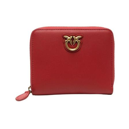 Pinko, Wallets ; Cardholders Czerwony, Kobieta, Rozmiar: ONE Size