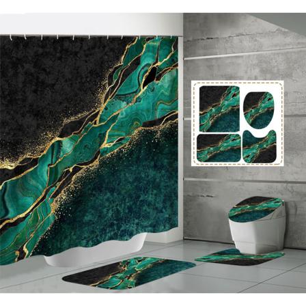 Badeværelsesdekoration Kreativt kunstværk bruseforhæng R 180x200cm