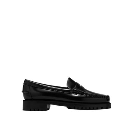 Sebago, Loafers Zwart, Heren, Maat:39 EU,rubber