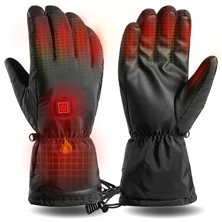 Opvarmede Handsker, Vinter Elektriske Varme Handsker til Mænd Kvinder, Bl