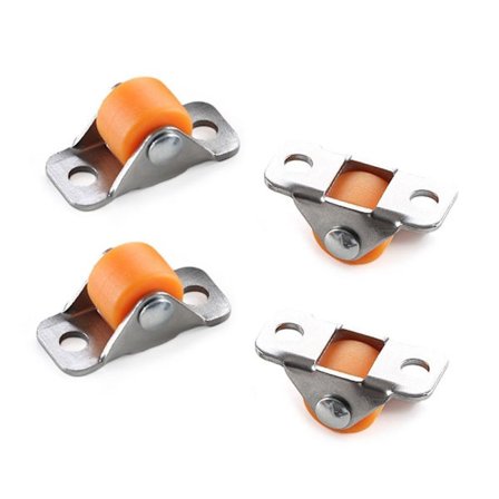Raka hjul Möbelhjul ORANGE 4ST/ SET 4ST/ SET