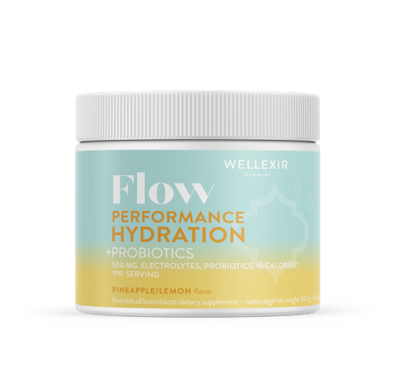 Wellexir Flow Hydration Dryck Ananas Citron 300 g probiotika