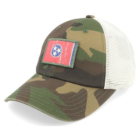 American Needle - Camo trucker Caps - Tennessee Ballpark Mesh Ivory Trucker @ Hatstore