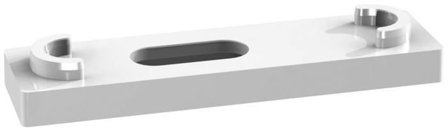 Faluplast 16310 Distanskloss 5 x 60 mm, för enkel/dubbelklämma, vit, Installation